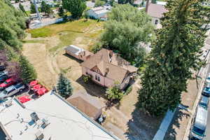 Aerial view of property and surrounding area