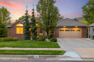 Brick and Stucco Exterior with Tile Roof