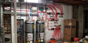 Utilities featuring water heater