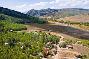 View of mountain background