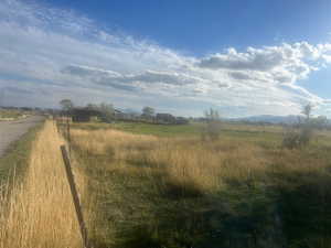 View of yard featuring a view of rural / pastoral area