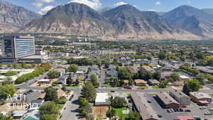 Aerial view of mountains