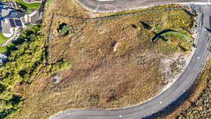 Aerial view of property's location