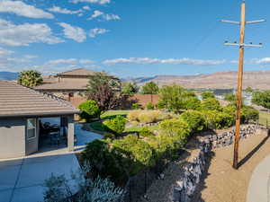 View of mountain background