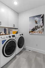 The photos shown are of our model home located within the same neighborhood. The listed home is currently in the early stages of construction. As progress continues, updated photos will be provided to accurately reflect the home’s finishes and design pa