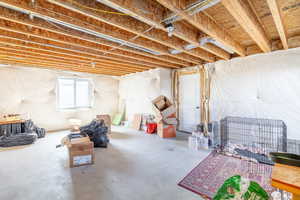 View of basement