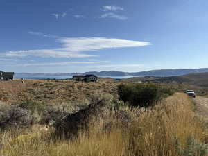 View of mountain backdrop