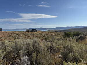 View of mountain background