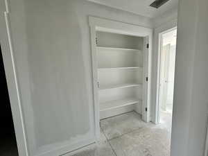 View of closet