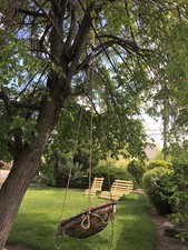 View of community with a lawn