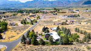 View of rural area with a mountainous background