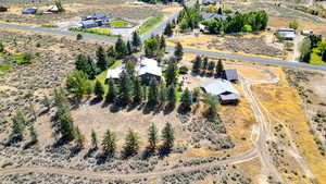 View of rural area with a desert landscape