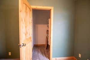View of closet