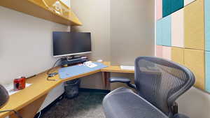 Small interior office
