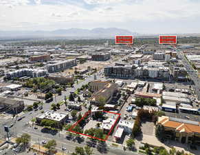 Parcel view showing proximity to freeway on and off ramps.