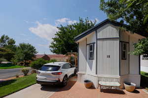 View of outdoor structure