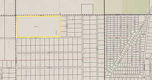 Map / location featuring property boundaries highlighted