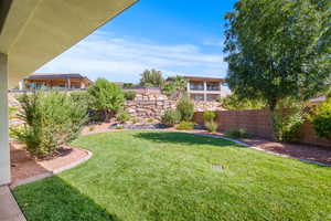 View of yard featuring a patio area