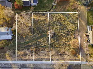 View of property location with property parcel outlined