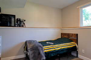Bedroom featuring carpet floors