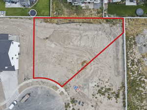 Map / location with property boundaries highlighted