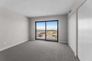 Second bedroom with mountain and city views