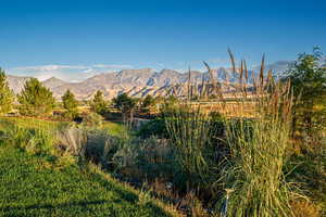 View of mountain backdrop