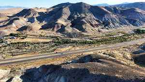 View of mountain backdrop