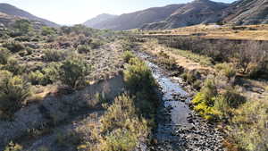 View of mountain background