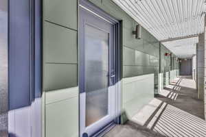 Entrance to property