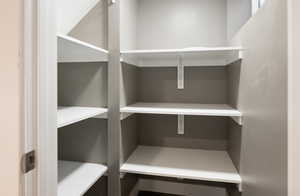 View of storage area