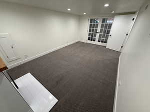 Large room could be primary bedroom or family room