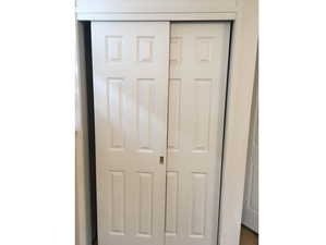 Hallway closet, a total of 7 closets in each apartment