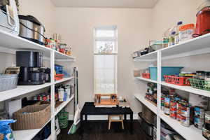 View of pantry area