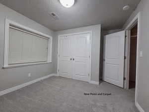 Bedroom with a large closet