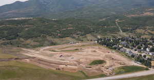 View of mountain backdrop