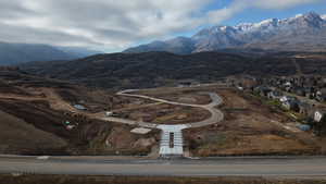 View of mountain background