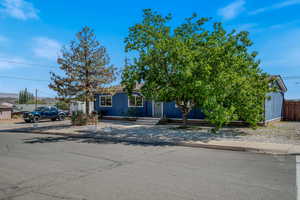 View of obstructed view of property