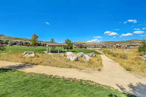 Aerial view of mountains