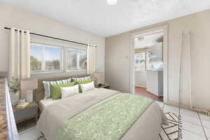 Primary Bedroom (Former 2nd Kitchen still plumbed) - Staged