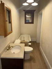 New Flooring, Updated Vanity, & Claw Foot Tub