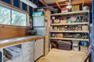 View of storage room