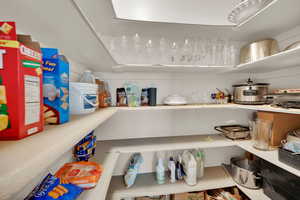 View of storage area