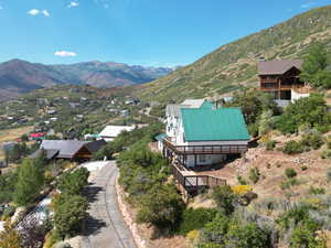 View of mountain backdrop