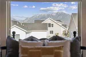 View of mountain background