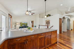 10/23 Expanded great room space next to kitchen.