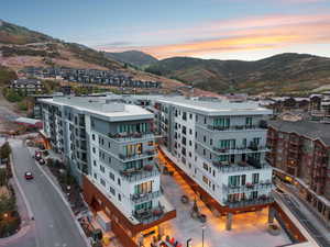 View of property featuring a mountain view
