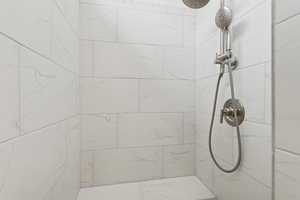Master bath walk in shower