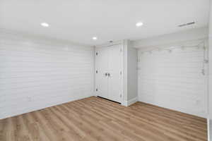 Large room in basement could be office or craft room