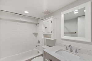 Bathroom #2 in basement
